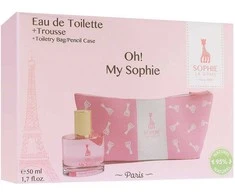 Sophie La Girafe Oh! My Sophie EDT tualetinis vanduo rinkinys vaikams, 50 ml