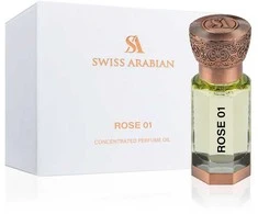 Koncentruotas kvepalų aliejus „Swiss Arabian Rose 01“ unisex, 12 ml