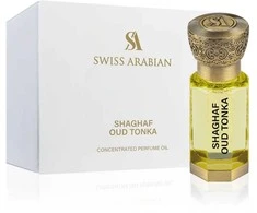 Swiss Arabian Šveicarijos arabiškasis Shaghaf Oud Tonka kvapusis aliejus 12 ml (unisex)