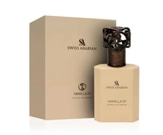 Swiss Arabian Šveicarijos arabiškos vanilės 01 kvepalų ekstraktas moterims, 50 ml