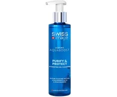 Swiss Image Alpine Aquaboost Purify &amp; Protect Hydrating Gel Valiklis gelinis veido prausiklis, 200 ml