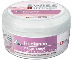Swiss Image Radiance Brightening Face &amp; Body Kreminis veido ir kūno kremas, 200 ml