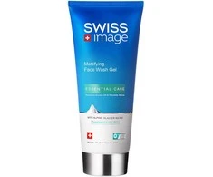 Swiss Image Essential Care Pore Tightening &amp; Mattifying Foaming Face Wash putojantis prausiklis mišriai ir riebiai veido odai, 150 ml
