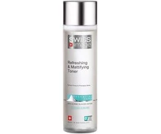 Swiss Image Essential Care Refreshing &amp; Mattifying Toneris tonikas mišriai ir riebiai veido odai, 200 ml