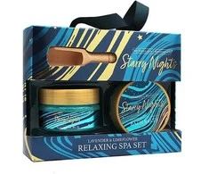 The Indulgent Bathing Co. Starry Nights SET (Peeling 135g + Bath Salts 105g)