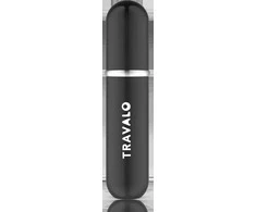 Travalo Classic refillable perfume sprayer 5 ml Juodas