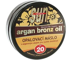 „Vivaco Sun Vital“ apsauginis sviestas nuo saulės su organiniu argano aliejumi SPF 20