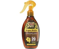 „Vivaco Sun Vital“ apsauginis aliejus nuo saulės su organiniu argano aliejumi SPF 20, 200 ml
