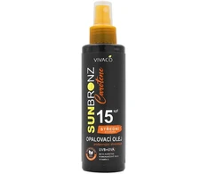 Vivaco Sun Bronz Carotene Sunbathing Oil SPF15 150ml