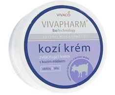 VivaPharm minkštinamasis veido ir kūno kremas su ožkos pienu W 250 ml