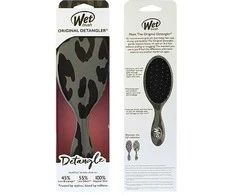 Wet Brush Wet Wet Plaukų šepetys Original Detangler Safari Leopard