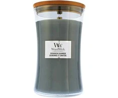 WoodWick Aromatinė žvakė (Evergreen Cashmere), 609,5 g
