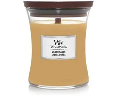 Woodwick Gilded Sands Scented Candle kvapioji žvakė, 275 g