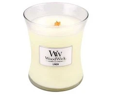 WoodWick Aromatinė žvakė (Linen), 275 g