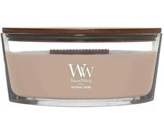 WoodWick Aromatinė žvakė (Patchouli Creme), 453,6 g