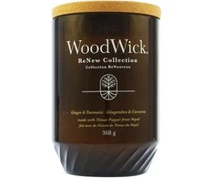 Woodwick Aromatinė žvakė (Medium Ginger &amp; Turmeric), 368g