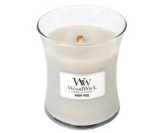WoodWick Aromatinė žvakė (Warm Wool), 275 g