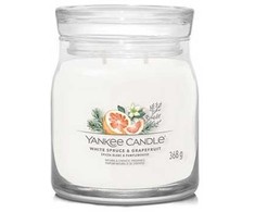 Yankee Candle Baltas Eglė ir greipfrutas 368 g