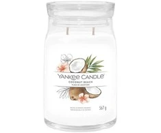 Yankee Candle Aromatinė žvakė Signature glass large Coconut Beach 567 g