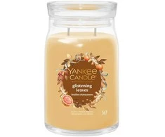 „Yankee Candle“ „Signature Glistening Leaves“ didelė žvakė, 567 g