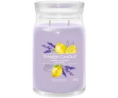 Yankee Candle Aromatinė žvakė Signature glass large Lemon Lavender 567 g