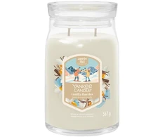 „Yankee Candle“ žvakė „Signature Vanilla Flurries“, didelė, 567 g
