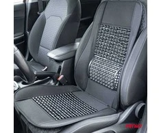 Amio Automobilio sėdynės kilimėlis su karoliukais 110 x 46 cm - juoda