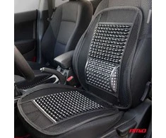 Amio Automobilio sėdynės kilimėlis su karoliukais 98 x 49 cm - juoda