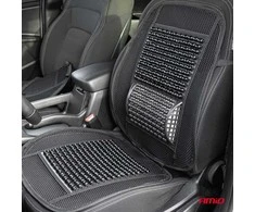 Amio Automobilio sėdynės kilimėlis su karoliukais 125 x 52 cm - juoda