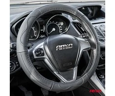 Amio Automobilio vairo užvalkalas 39-41 cm, natūrali oda, SWC-49-L