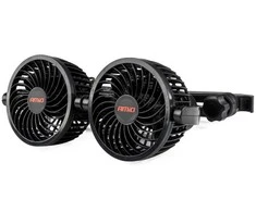 Amio Automobilio ventiliatorius prie galvos atramos 2x4" 12V