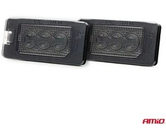 Amio LED numerio ženklo apšvietimas Smoked CLP02 HP BMW