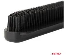 Apmušalų valymo šepetys su guma 25 cm AMIO-04034