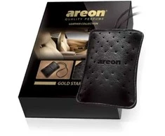AREON Leather Gold Star oro gaiviklis dėžutėje