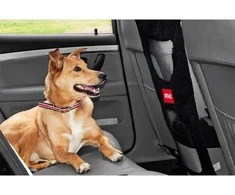 Augintiniams apsauginė užtvara tarp automobilio sėdynių AMIO-02569