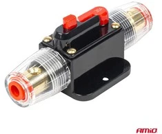 Automatinis automobilinis saugiklis / grandinės pertraukiklis 12-48V 30A AMIO-03816