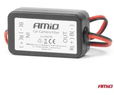 Automobilinis signalo filtras nuo trukdžių 12V AMIO-04100