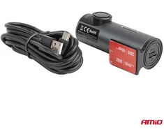 Automobilinis vaizdo registratorius 1K WLAN Wi-Fi Full HD 128 GB AMIO-04798