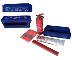 Automobilio saugumo rinkinys DIN-M2/2 2kg Ges. av.ž. liem.