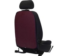 Automobilio sėdynės atlošo apsauga nuo vaikų EVAtech 68x46 cm - vyšninė / vyšniniai kraštai