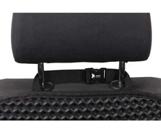 Automobilio sėdynės atlošo apsauga nuo vaikų EVAtech 68x46 cm - juoda / juodi kraštai