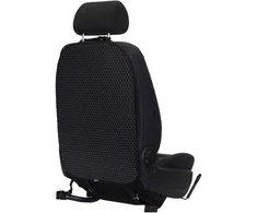 Automobilio sėdynės atlošo apsauga nuo vaikų EVAtech 68x46 cm - juoda / juodi kraštai