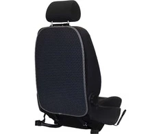 Automobilio sėdynės atlošo apsauga nuo vaikų EVAtech 68x46 cm - pilka / pilki kraštai
