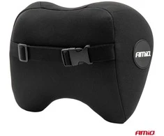 Automobilio sėdynės galvos atramos pagalvė su MEMORY putomis, juoda, CSH-05 AMIO-02961