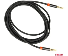 AUX kabelis Mini Jack–Jack 3,5 mm 200 cm AMIO-03270