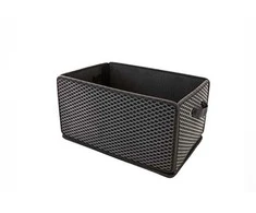 Bagažinės daiktadėžė EVAtech LightBox 33x50x25 cm - juoda / juodi kraštai