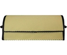 Bagažinės daiktadėžė EVAtech PRO L 32x75x30 cm - smėlio / juodi kraštai