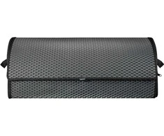 Bagažinės daiktadėžė EVAtech PRO L 32x75x30 cm - pilka / juodi kraštai