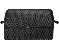 Bagažinės daiktadėžė EVAtech PRO M 32x50x30 cm - juoda / juodi kraštai