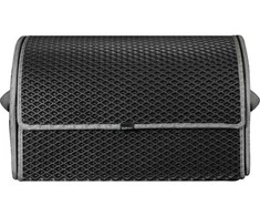 Bagažinės daiktadėžė EVAtech PRO M 32x50x30 cm - juoda / pilki kraštai